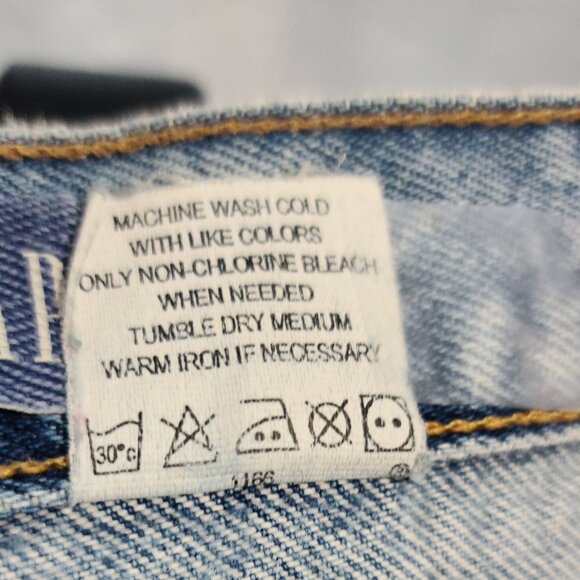 Ladies GAP Blue Jeans, Size 6 regular, Classic Fit - Picture 12 of 12